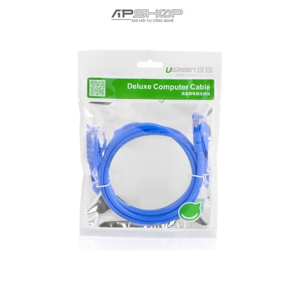 Cáp mạng Ugreen Cat 6 U/UTP Lan Blue | Chính hãng | Cho tiến hiệu ổn định | NW102