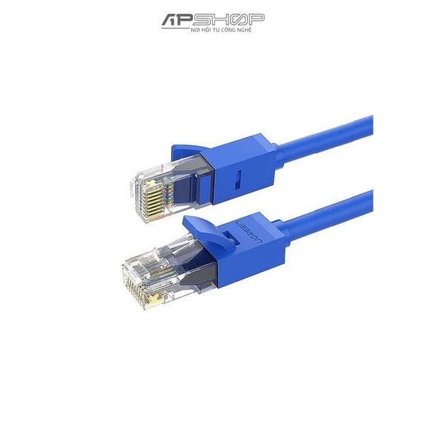 Cáp mạng Ugreen Cat 6 U/UTP Lan Blue | Chính hãng | Cho tiến hiệu ổn định | NW102