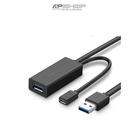 Cáp Ugreen USB 3.0 Nối Dài - Có nguồn phụ
