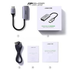 Cáp Chuyển Đổi HDMI to Mini Displayport Hỗ Trợ 4K Ugreen 60352
