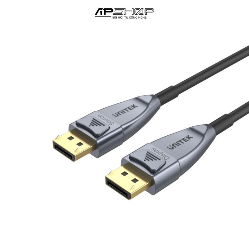 Cáp DisplayPort UNITEK 1.4 | 8K 60Hz | 4K 144Hz | 1440p 240Hz
