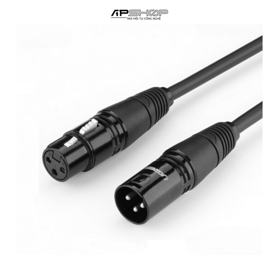 Cáp nối dài Microphone XLR âm dương Ugreen
