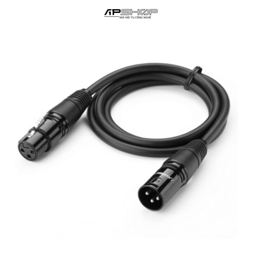 Cáp nối dài Microphone XLR âm dương Ugreen