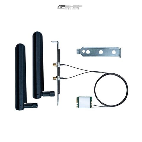Card mạng intel Wifi 6 cho máy tính bàn Kit AX200 - Hàng chính hãng
