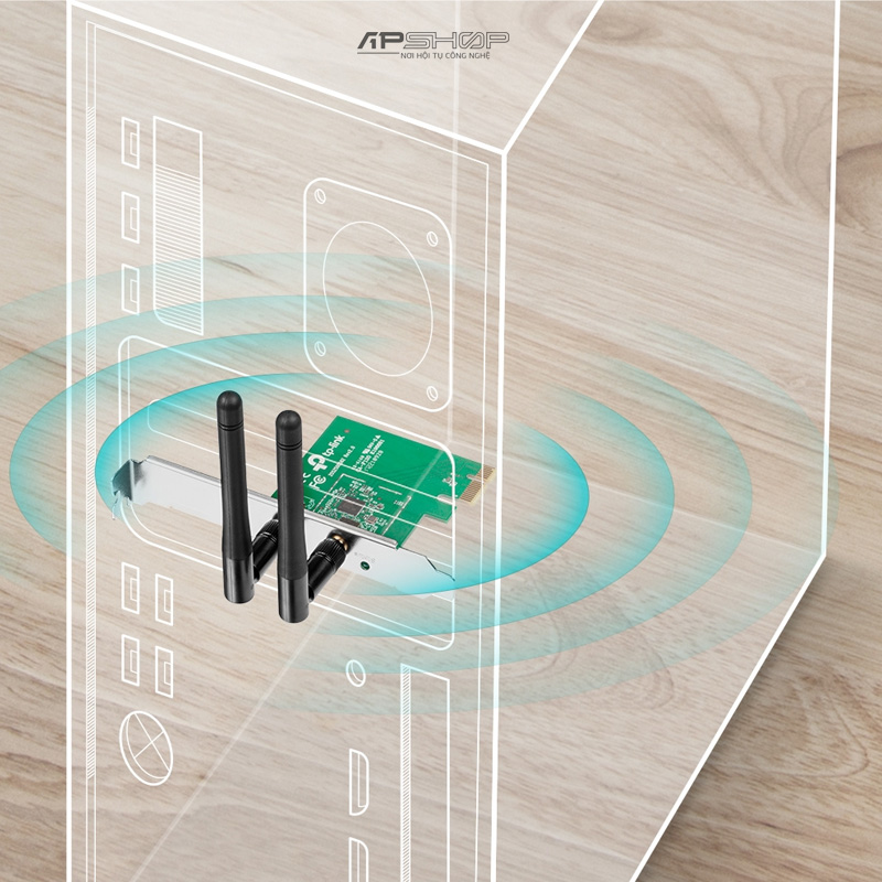 Card mạng không dây TP-Link TL WN881ND 300mbps