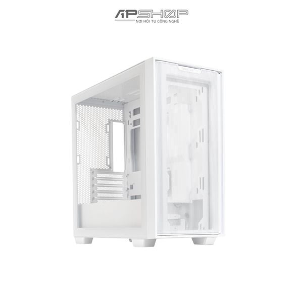 Case ASUS A21 M ATX White | Hỗ trợ tản nhiệt 360mm | Hỗ trợ VGA 380mm