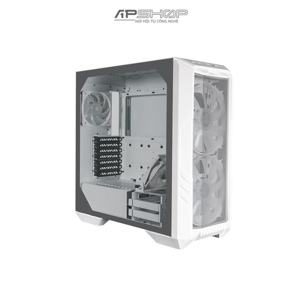 Case Cooler Master MasterCase HAF 500 White | Chính hãng