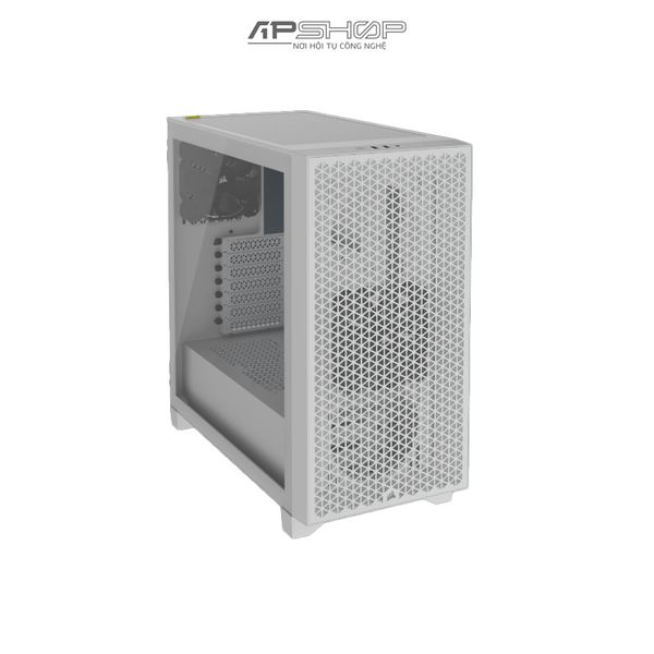 Case Corsair 3000D Airflow Mid-Tower TG White | Chính hãng