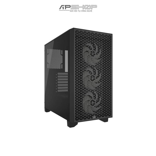 Case Corsair 3000D RGB Tempered Glass Mid Tower Black | Chính hãng