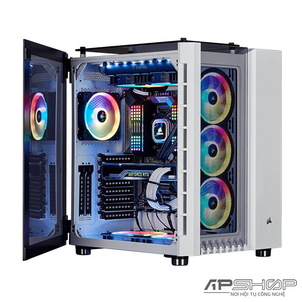 Case Corsair Crystal 680X RGB White