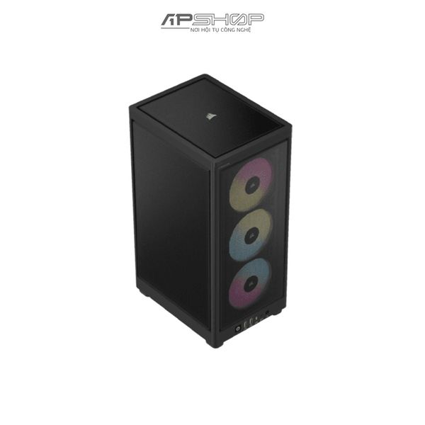 Case Corsair iCUE 2000D RGB Airflow ITX Tower Black | Chính hãng