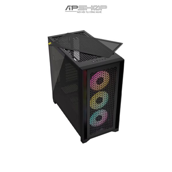 Case Corsair iCUE 4000D RGB Airflow Black | Chính hãng