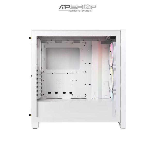 Case Corsair iCUE 4000D RGB Airflow White | Chính hãng