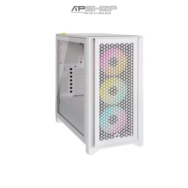 Case Corsair iCUE 4000D RGB Airflow White | Chính hãng