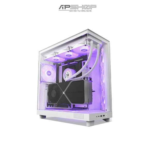 Case máy tính hiệu NZXT H6 Flow RGB All | Chính hãng