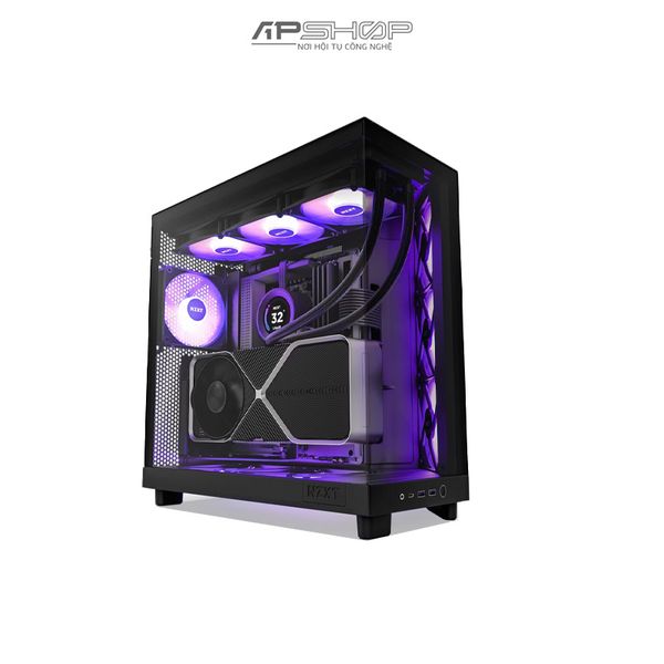 Case máy tính hiệu NZXT H6 Flow RGB All | Chính hãng