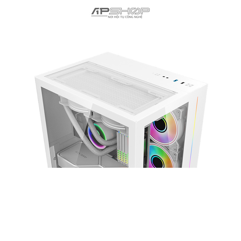 Case MIK LV12 Mini Elite White | Chính hãng