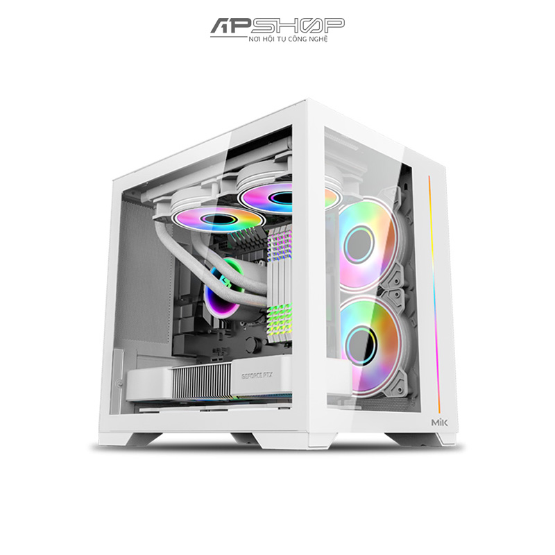 Case MIK LV12 Mini Elite White | Chính hãng