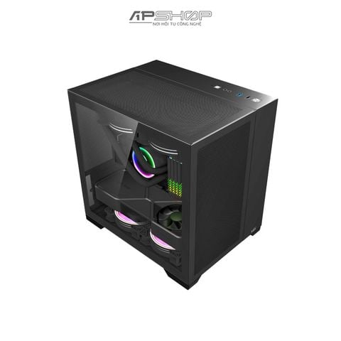 Case MIK LV12 Mini Flow Black | Chính hãng
