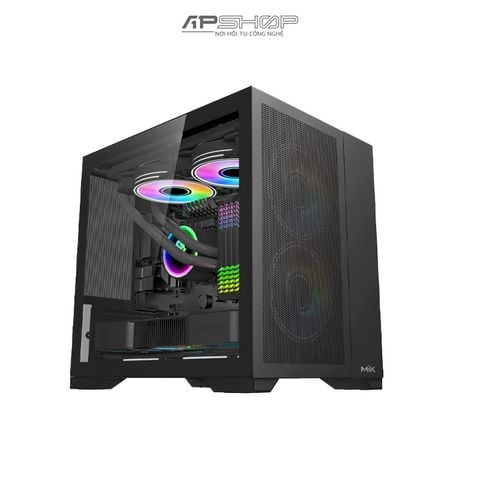 Case MIK LV12 Mini Flow Black | Chính hãng