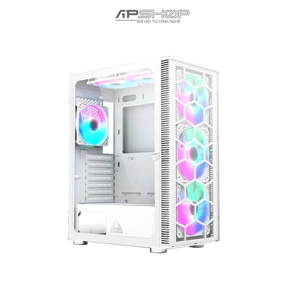 Case Montech X3 Glass White | Chính hãng