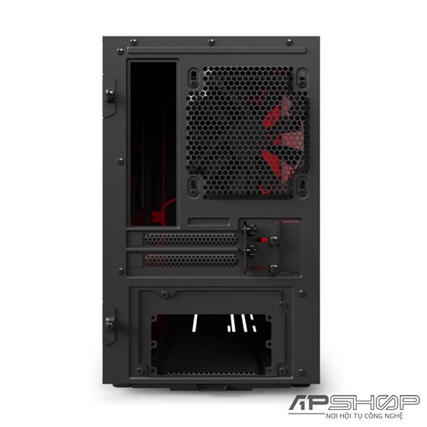 CASE NZXT H200i Matte Black / Red