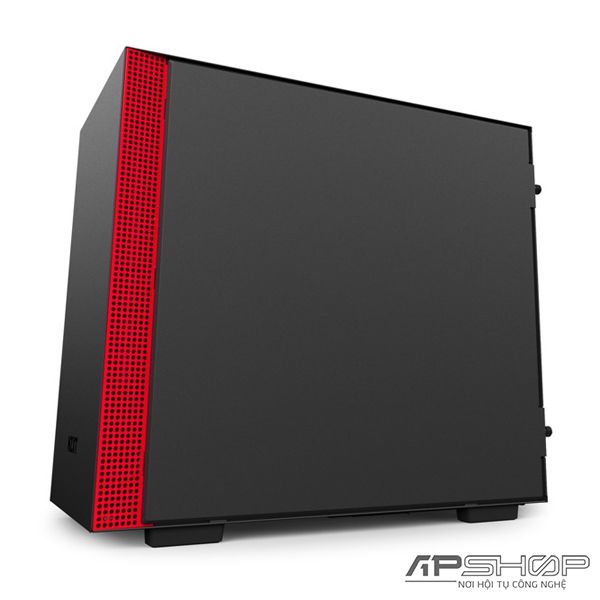 CASE NZXT H200i Matte Black / Red