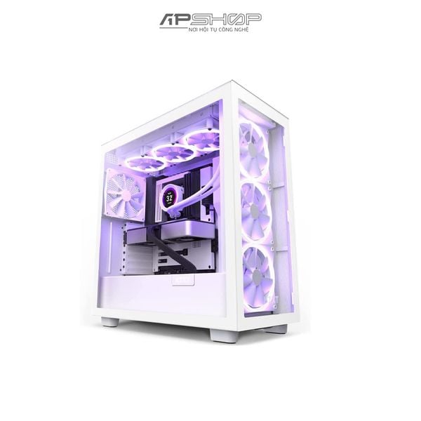 Case NZXT H7 Elite Mid Tower White | Chính hãng