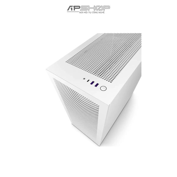 Case NZXT H7 Flow Mid Tower Airflow White | Chính hãng