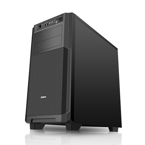 CASE SAMA BARON NASHOR BLACK (mainboard M-ATX)