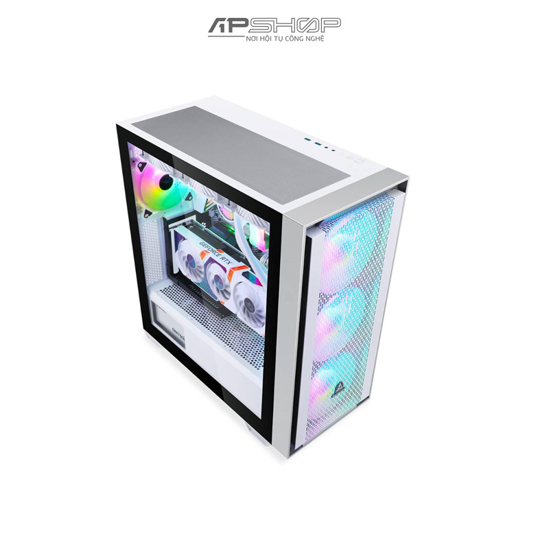 Case Segotep Gank 360 White | Chính hãng