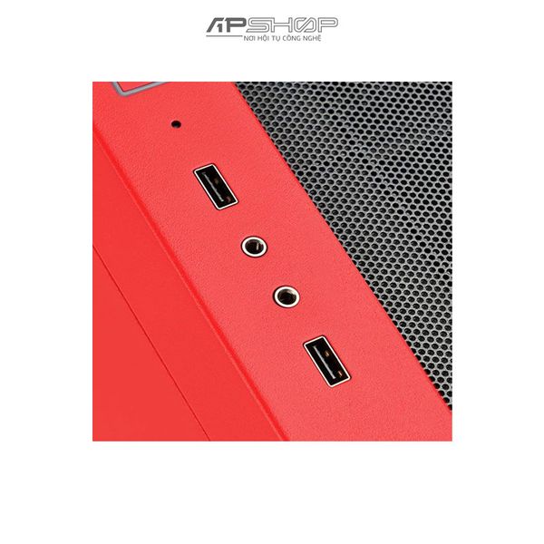 Case Silverstone RL08 Red | Micro ATX, Mini DTX, Mini ITX | Chính hãng