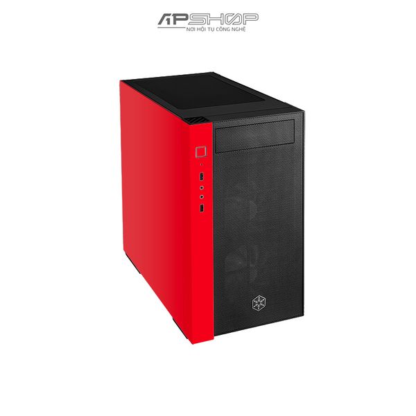 Case Silverstone RL08 Red | Micro ATX, Mini DTX, Mini ITX | Chính hãng