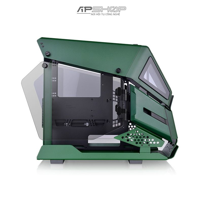 Case Thermaltake AH T200 Racing Green Micro | Chính hãng