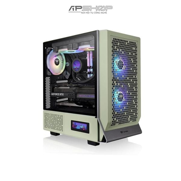 Case Thermaltake Ceres 300 TG ARGB Matcha Green | E-ATX