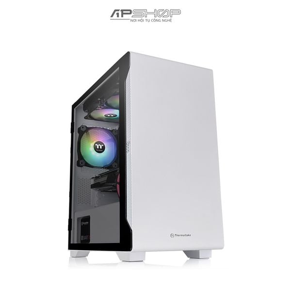 Case Thermaltake S100 Tempered Glass Snow Edition Micro Chassis