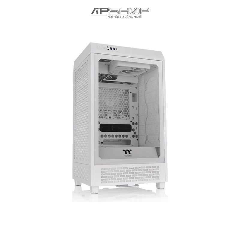 Case Thermaltake TOWER 200 TG Snow