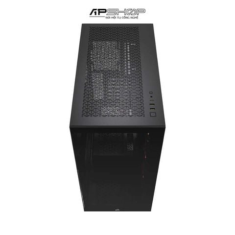 Case Corsair 3500X RGB Tempered Glass Mid-Tower, Black | CC-9011278-WW