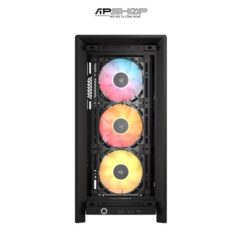 Case Corsair FRAME 4000D RS ARGB Mid-Tower, Black