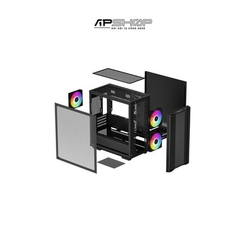 Case DeepCool CC360 ARGB | Chính hãng
