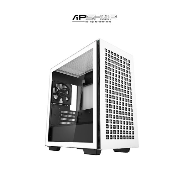 Case DeepCool CH370 WH White | Chính hãng