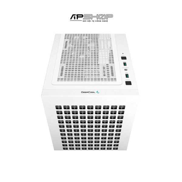 Case DeepCool CH370 WH White | Chính hãng