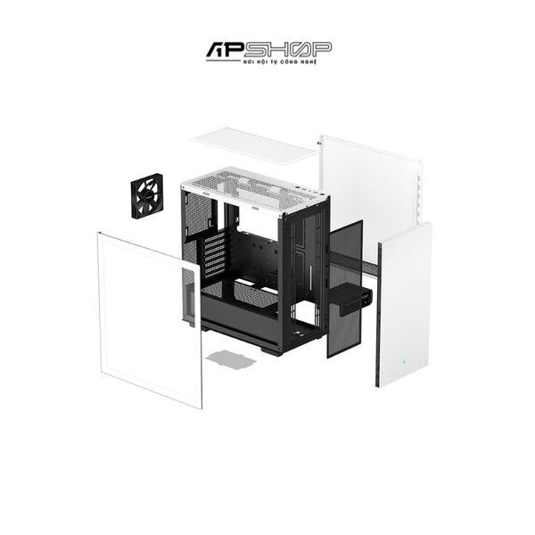 Case DeepCool CH510 WH White | Chính hãng