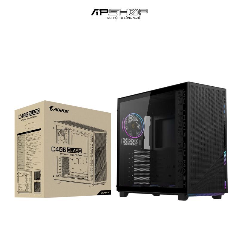 Case Gigabyte Aorus C400 Glass | GB-AC400G
