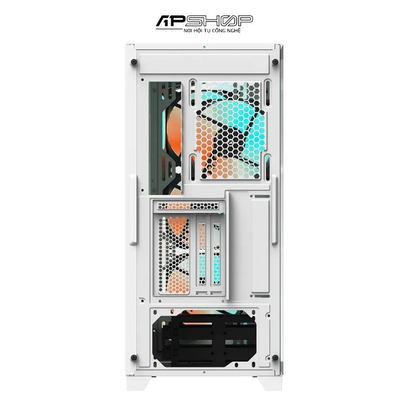 Case Gigabyte C301 Glass White | GB-C301GW TYPE-C