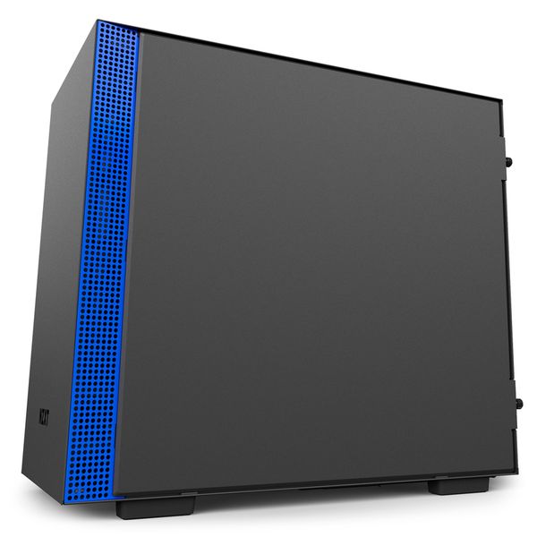 CASE NZXT H200i Matte Black / Blue