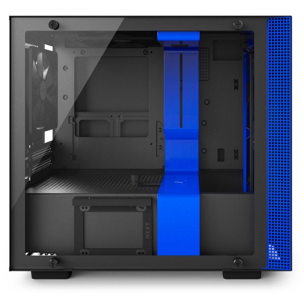 CASE NZXT H200i Matte Black / Blue