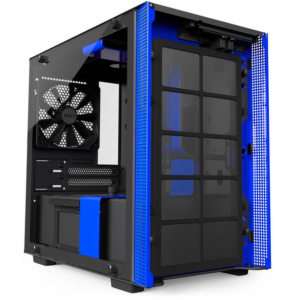 CASE NZXT H200i Matte Black / Blue