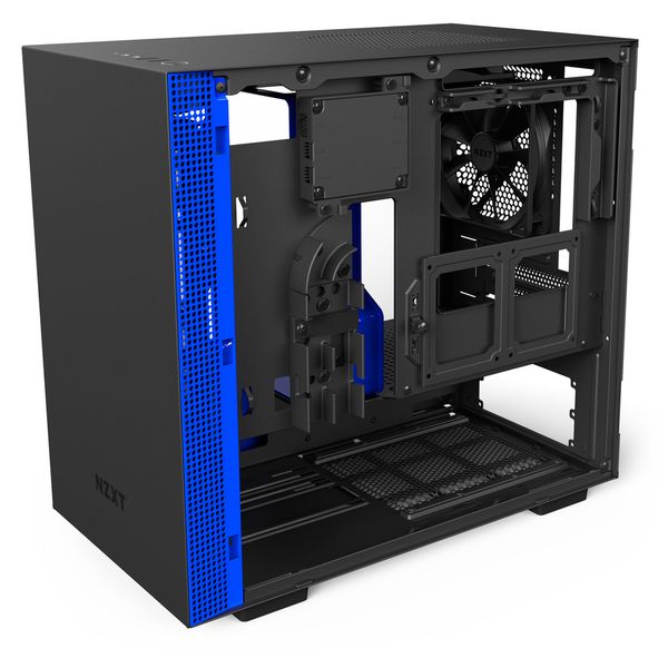 CASE NZXT H200i Matte Black / Blue