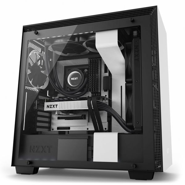 CASE NZXT H700i MATTE WHITE